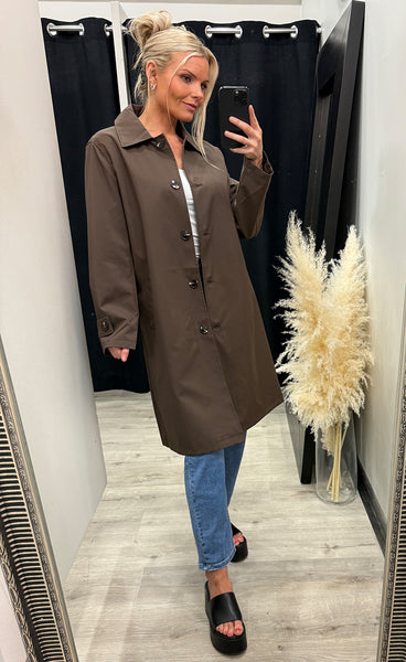 Gabriella coat 3065 - chocolate