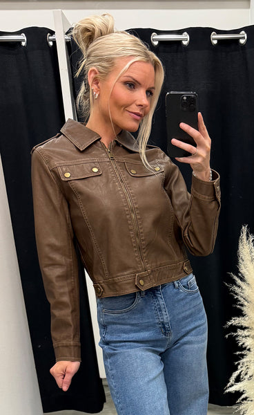 Birta jacket 1571 - brown