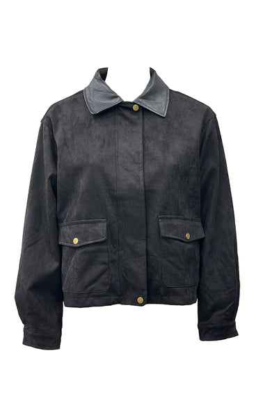 Fanny suede jacket 8237 - black