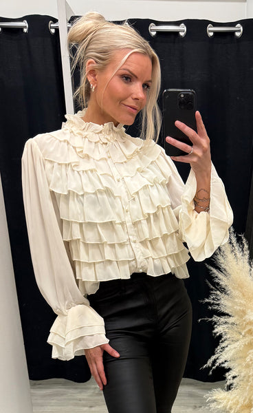 Mia blouse 1003 - beige