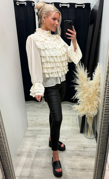 Mia blouse 1003 - beige