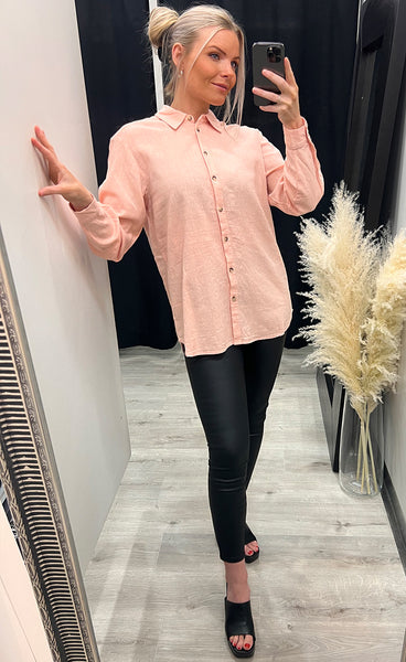 Karima shirt - salmon