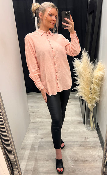 Karima shirt - salmon