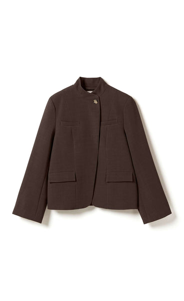 N-Monique blazer - chocolate