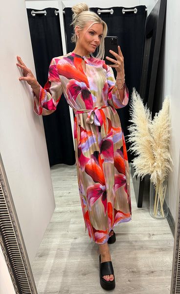Numaria dress - silver mink