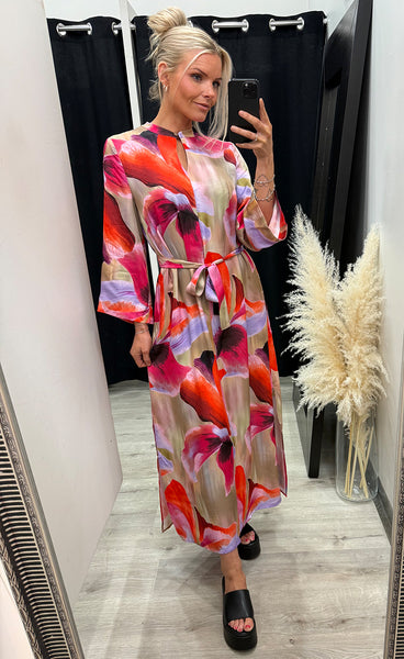 Numaria dress - silver mink
