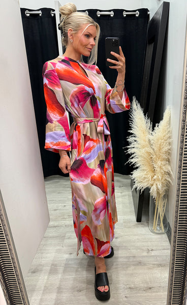 Numaria dress - silver mink