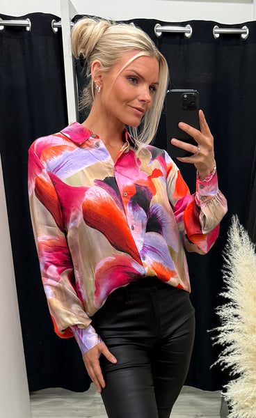 Numaria shirt - silver mink