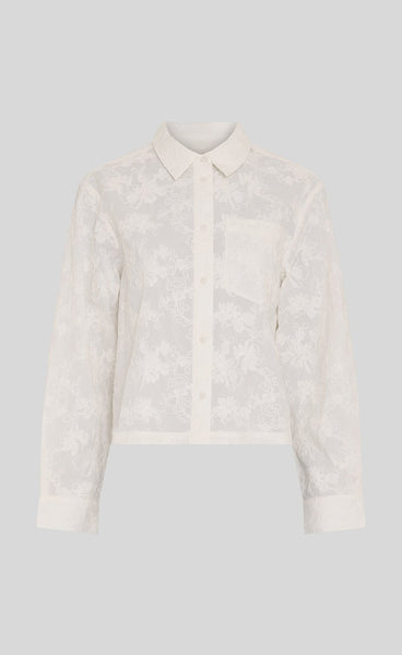 Sylvia shirt - egret