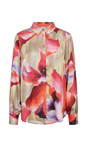 Numaria shirt - silver mink