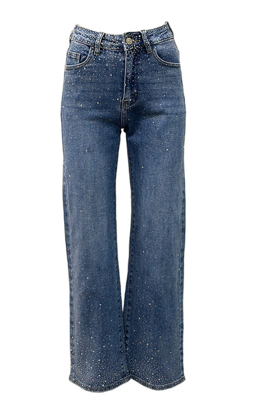 Teygju gallabuxur GLITTER - 880