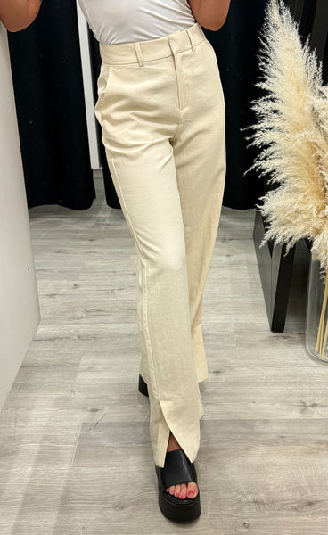 Keeley edelmira HW pants - bleached sand