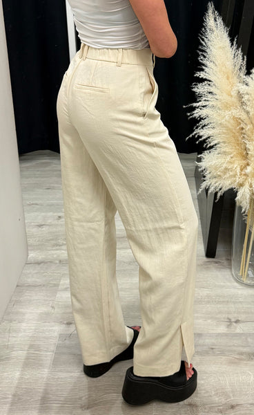 Keeley edelmira HW pants - bleached sand