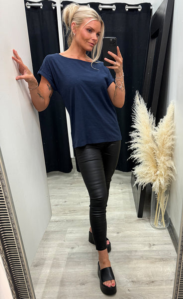 Dalia tee 3 - navy