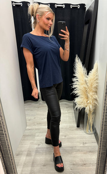 Dalia tee 3 - navy