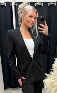 Frida blazer - black