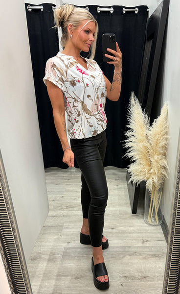 Seen tee 6 - savannah floral