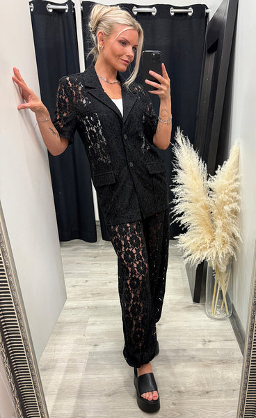 N-Leanne blazer - black