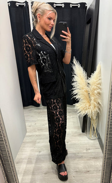 N-Leanne blazer - black