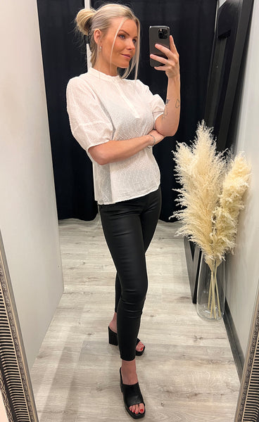 Belisa top - bright white