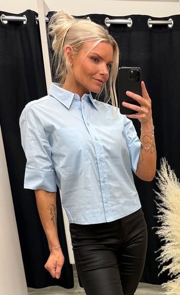 Peggy shirt 1 - cashmere blue