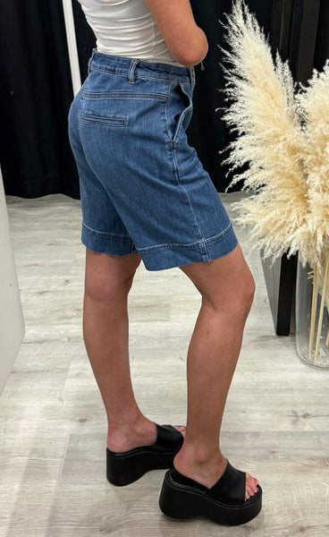 Atlanta shorts 1 - mid blue denim