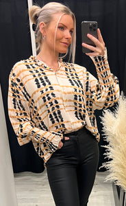 Irina blouse 1 - mauve chalk