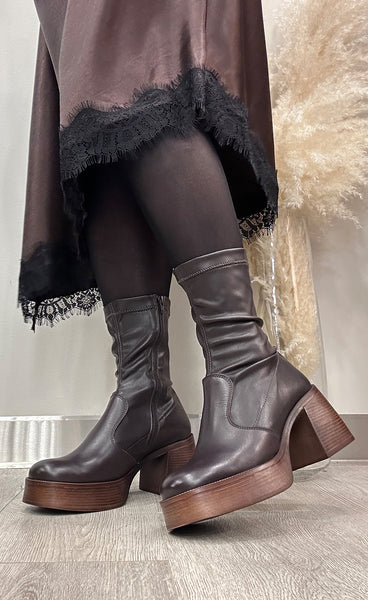 JoDis Destroy ökklaskór - dark brown