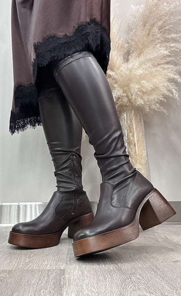 JoDis Destroy stígvél - dark brown