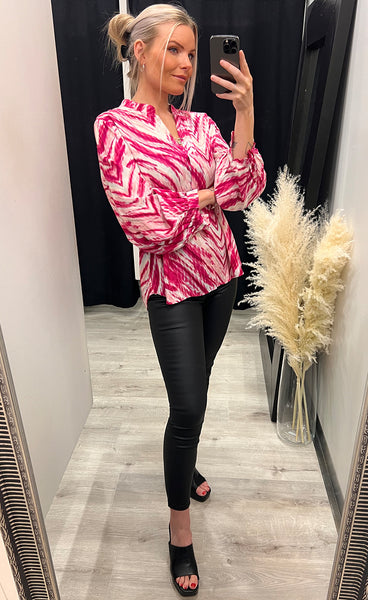 Irina blouse 2 - paradise pink