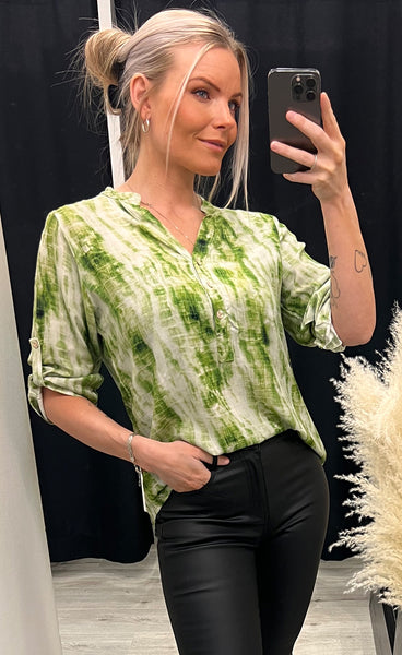 Rica blouse - green glow