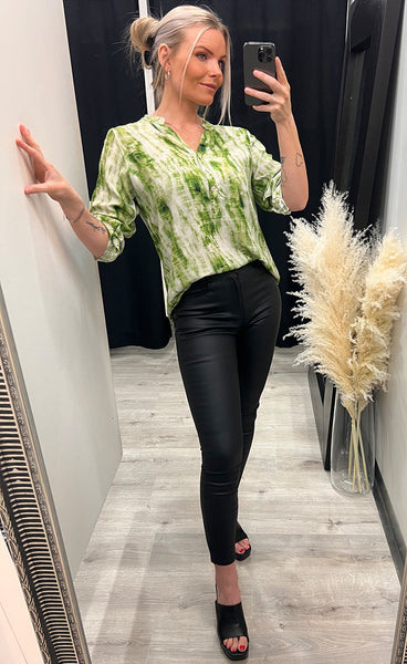 Rica blouse - green glow