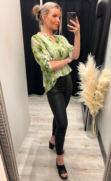 Rica blouse - green glow