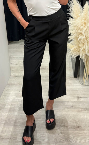 Viksa crop pants - black