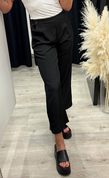 Viksa crop pants - black