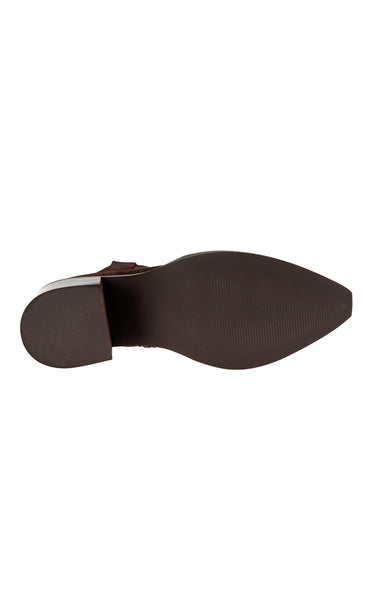 JoDis Anila ökklaskór - dark brown suede leather