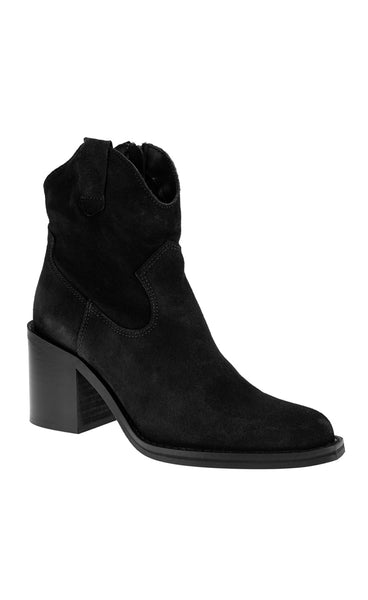 JoDis Anila ökklaskór - black suede leather
