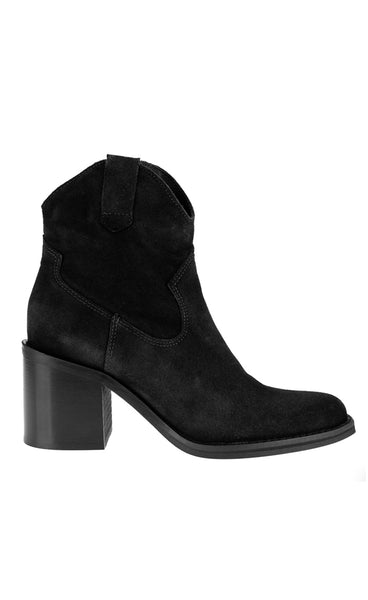 JoDis Anila ökklaskór - black suede leather