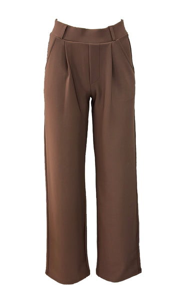 Teygju buxur 3312-70 - brown