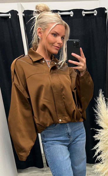 Shonda jacket 9217 - coffee