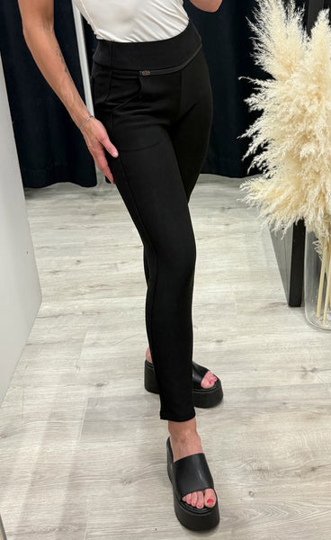 Zac jeggings 3312-5 - black
