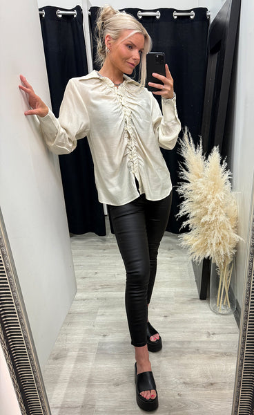 Ellen shirt - bone