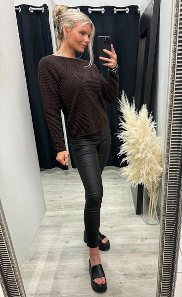 FREEQUENT Dodo dottie pullover - mole