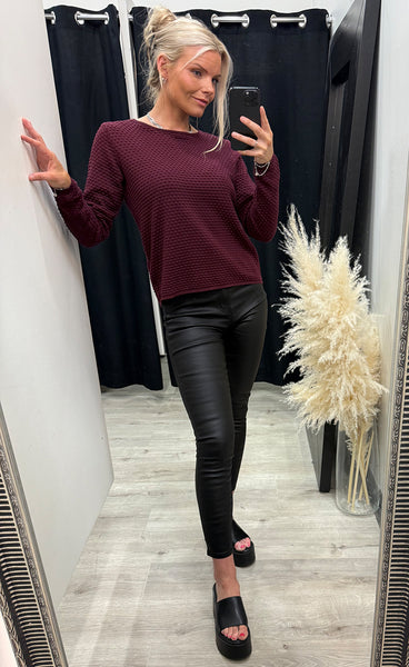 FREEQUENT Dodo dottie pullover - port royale
