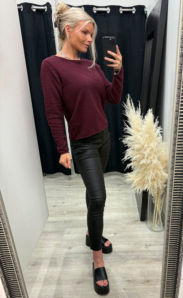 FREEQUENT Dodo dottie pullover - port royale