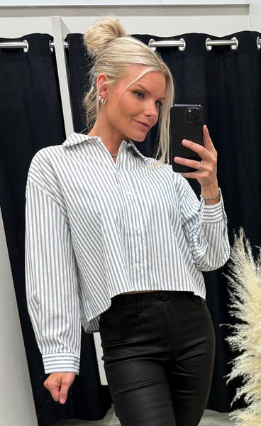 Glitter shirt 5569 - gray