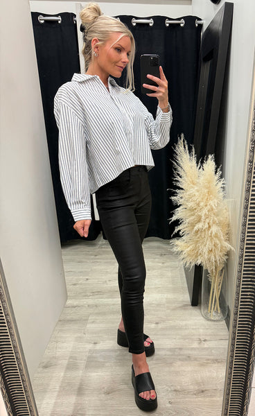 Glitter shirt 5569 - gray