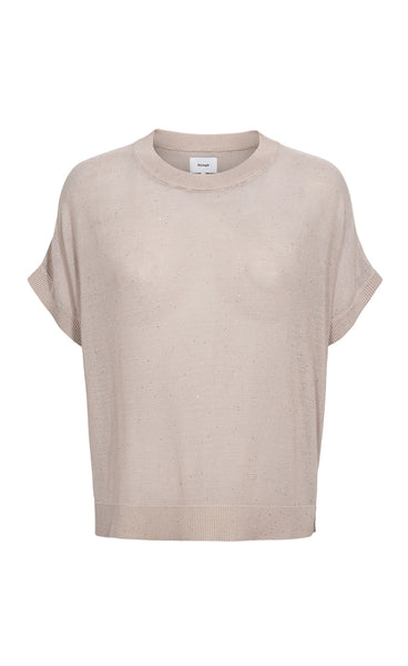 Nusparkle pullover - silver mink