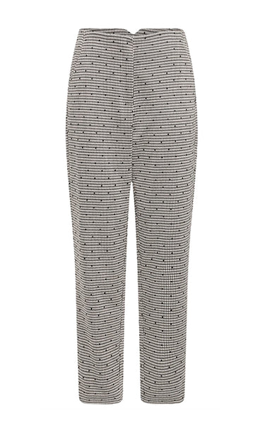 Kate checkit pants - small check/flock dot