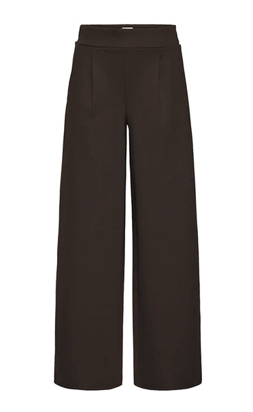 Kate long wide pants 2 - chocolate